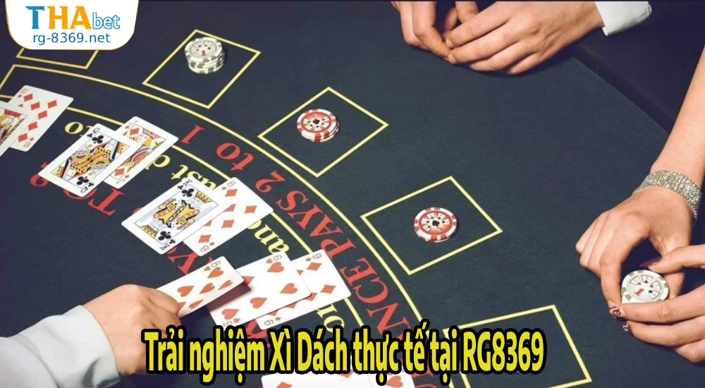 Trải nghiệm Xì Dách thực tế tại RG8369